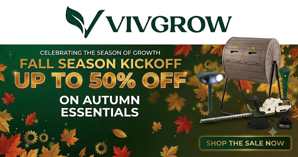 VivGrow Fall Season Kickoff: Up to 50% Off on Autumn Essentials