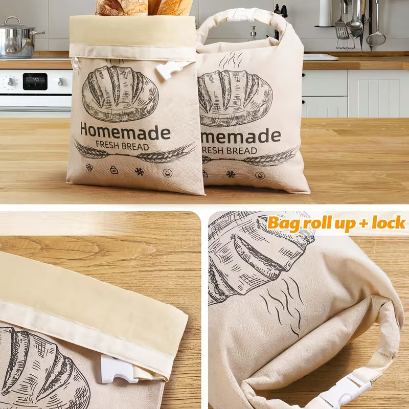BeeLoafa Reusable Bread Bags