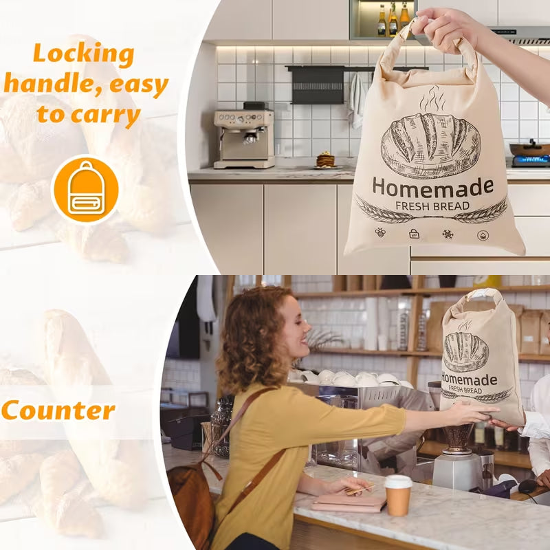 BeeLoafa Reusable Bread Bags