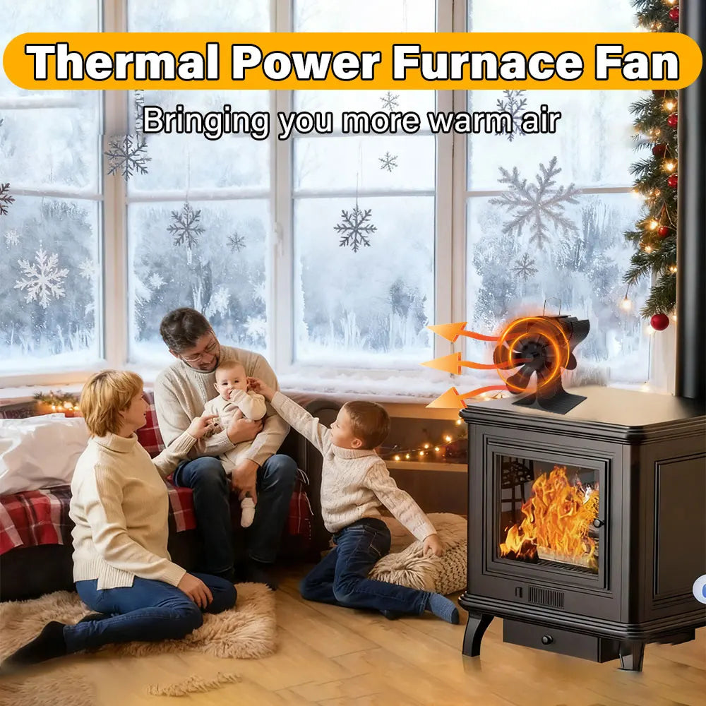 HeatBreeza Wood Stove Fans