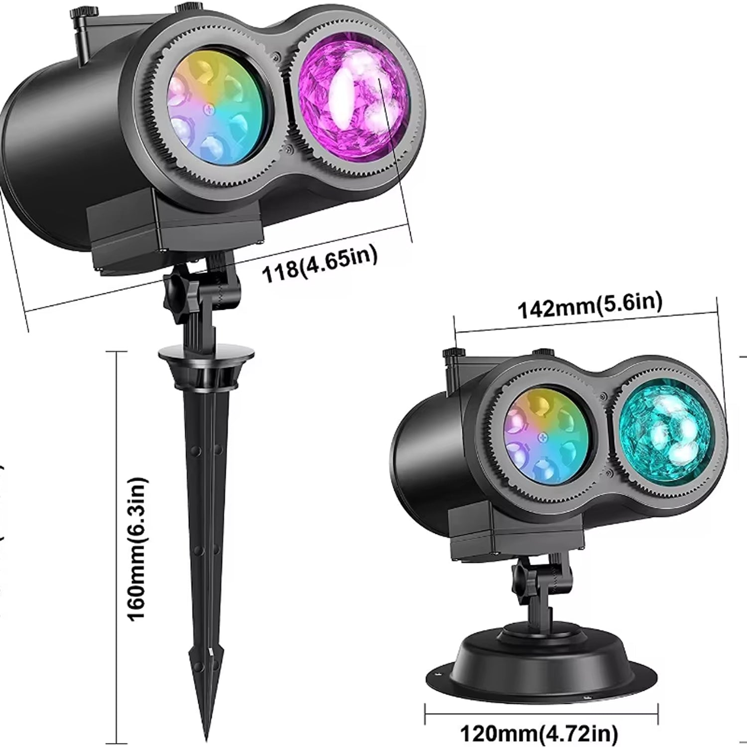 FestZorab Outdoor Christmas Projector