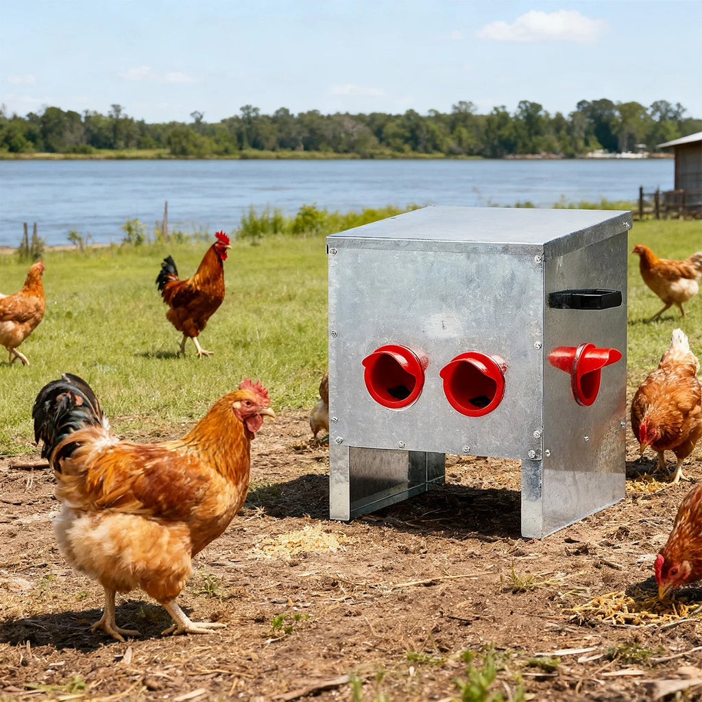 Feedorau Mouse Proof Chicken Feeder