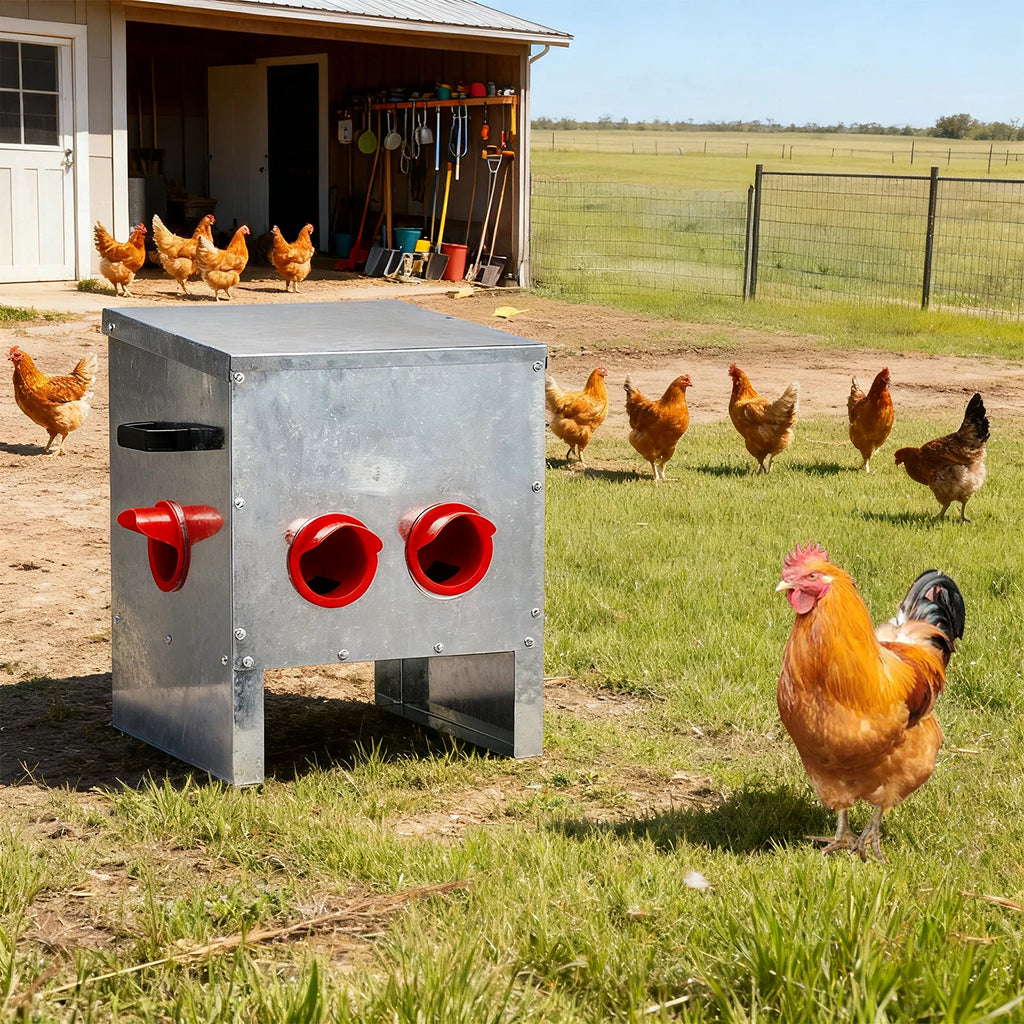Feedorau Mouse Proof Chicken Feeder