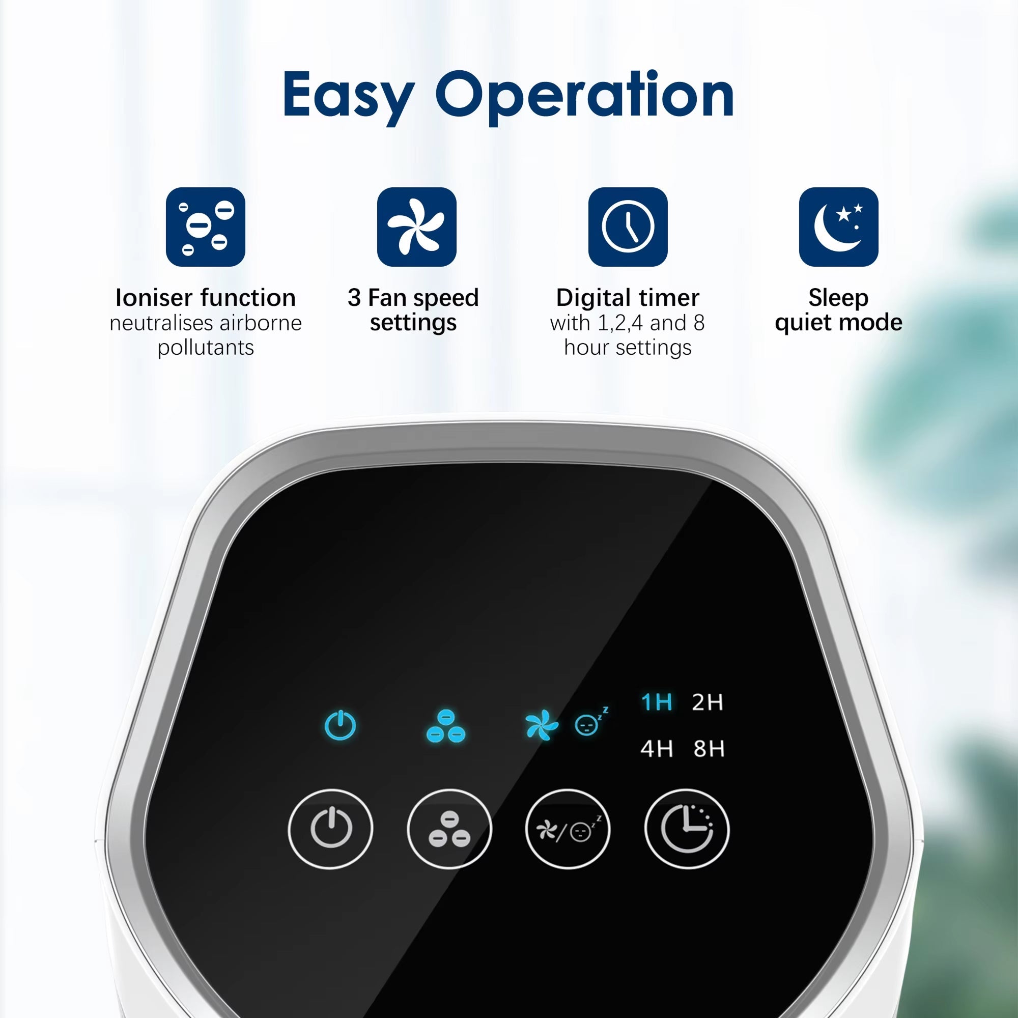 PurixFlow HEPA Air Purifier For Wildfire Smoke