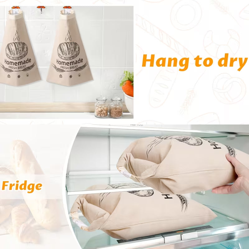 BeeLoafa Reusable Bread Bags