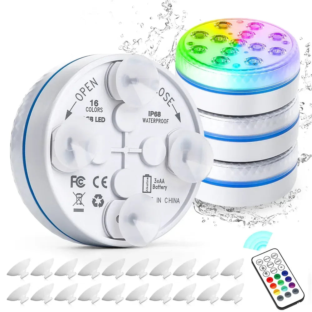 AquaLoxt Submersible Pool Light