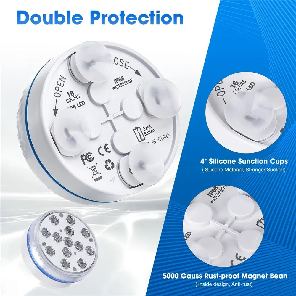 AquaLoxt Submersible Pool Light