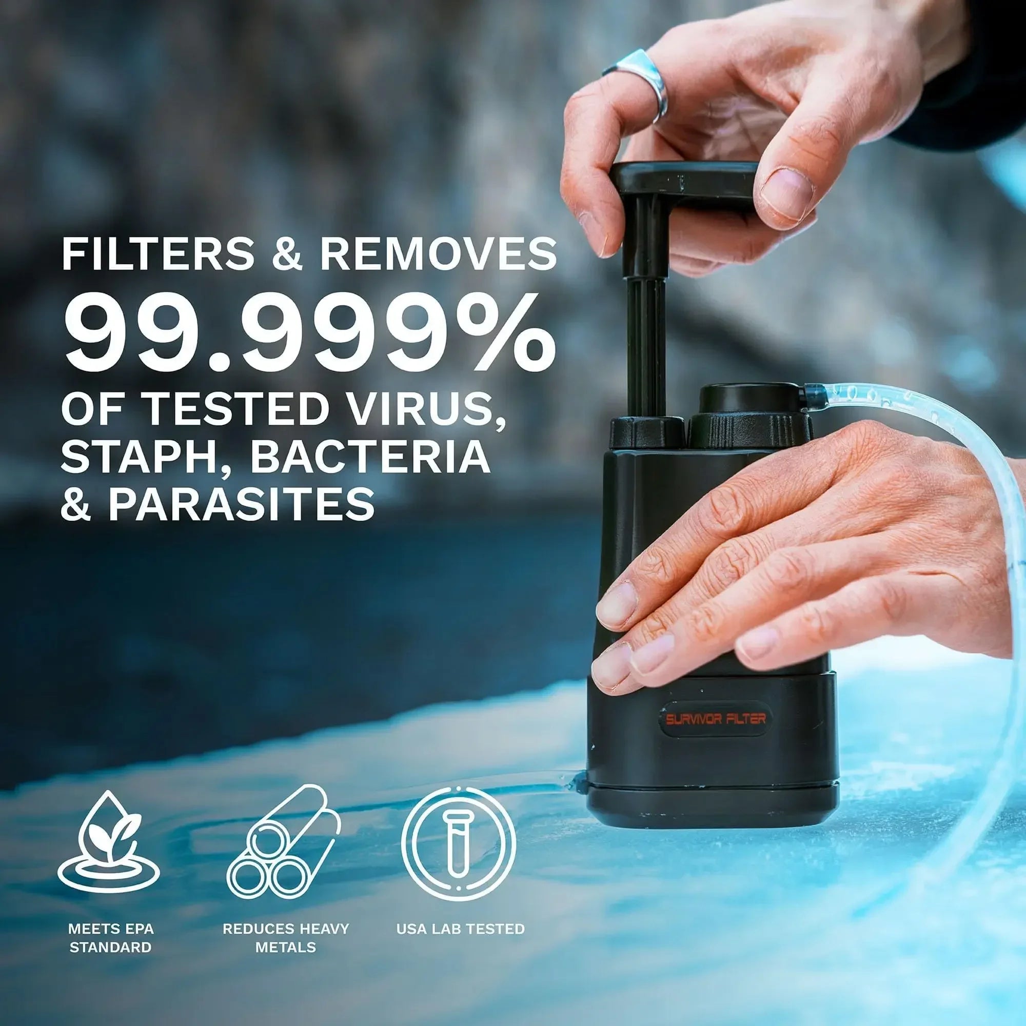 AquaVimex Portable Water Purifier
