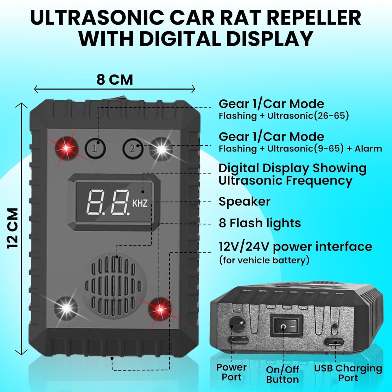 AutexRat Under Hood Rodent Repeller