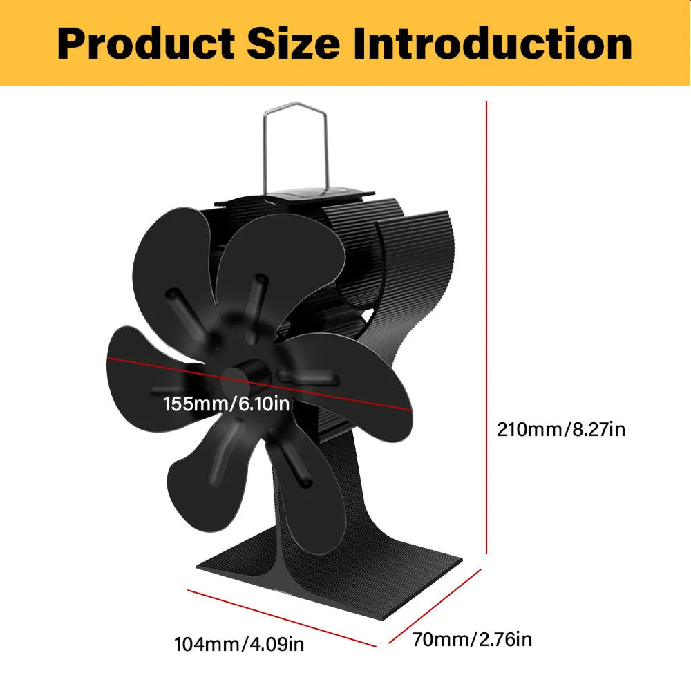 HeatBreeza Wood Stove Fans