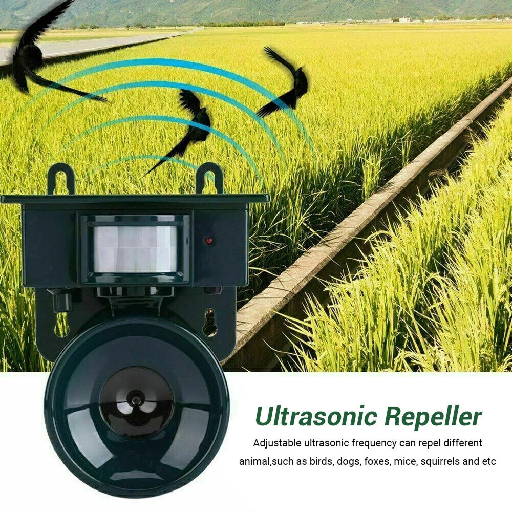 SonicSafy Ultrasonic Bird Repeller