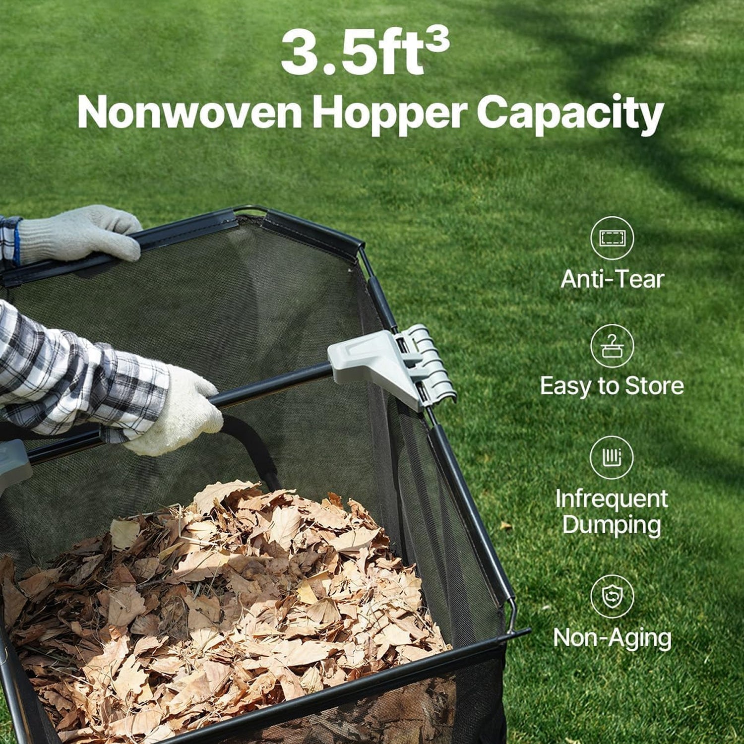TurfoTidy Walk Behind Lawn Sweeper