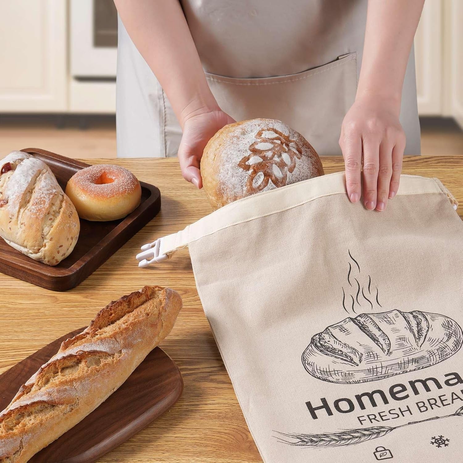 BeeLoafa Reusable Bread Bags