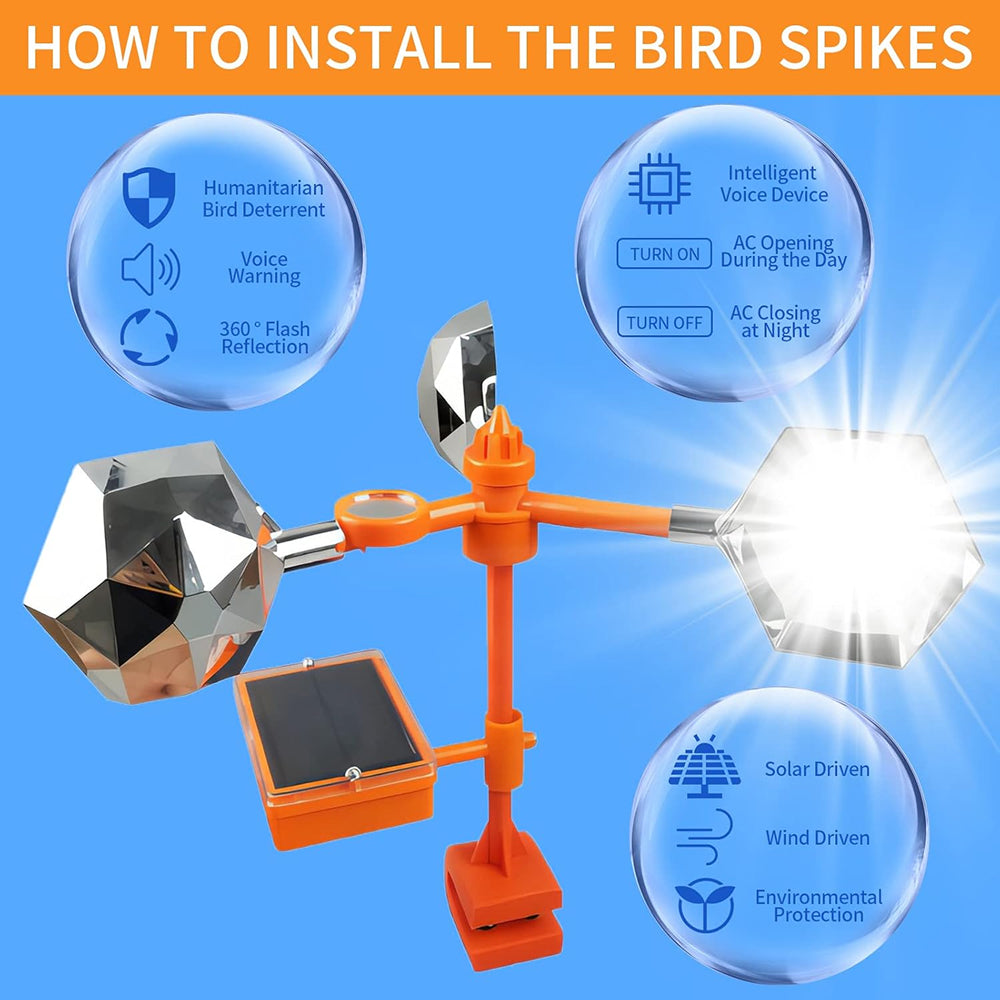 BidSomir Ultrasonic Bird Repeller