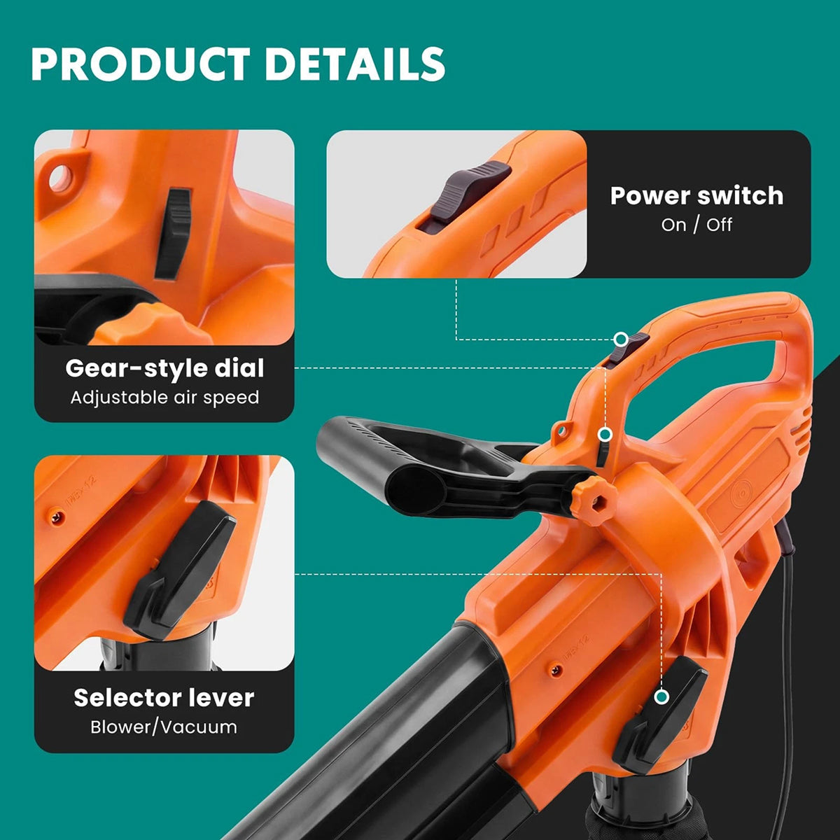BlowVacy V2 Leaf Vacuum
