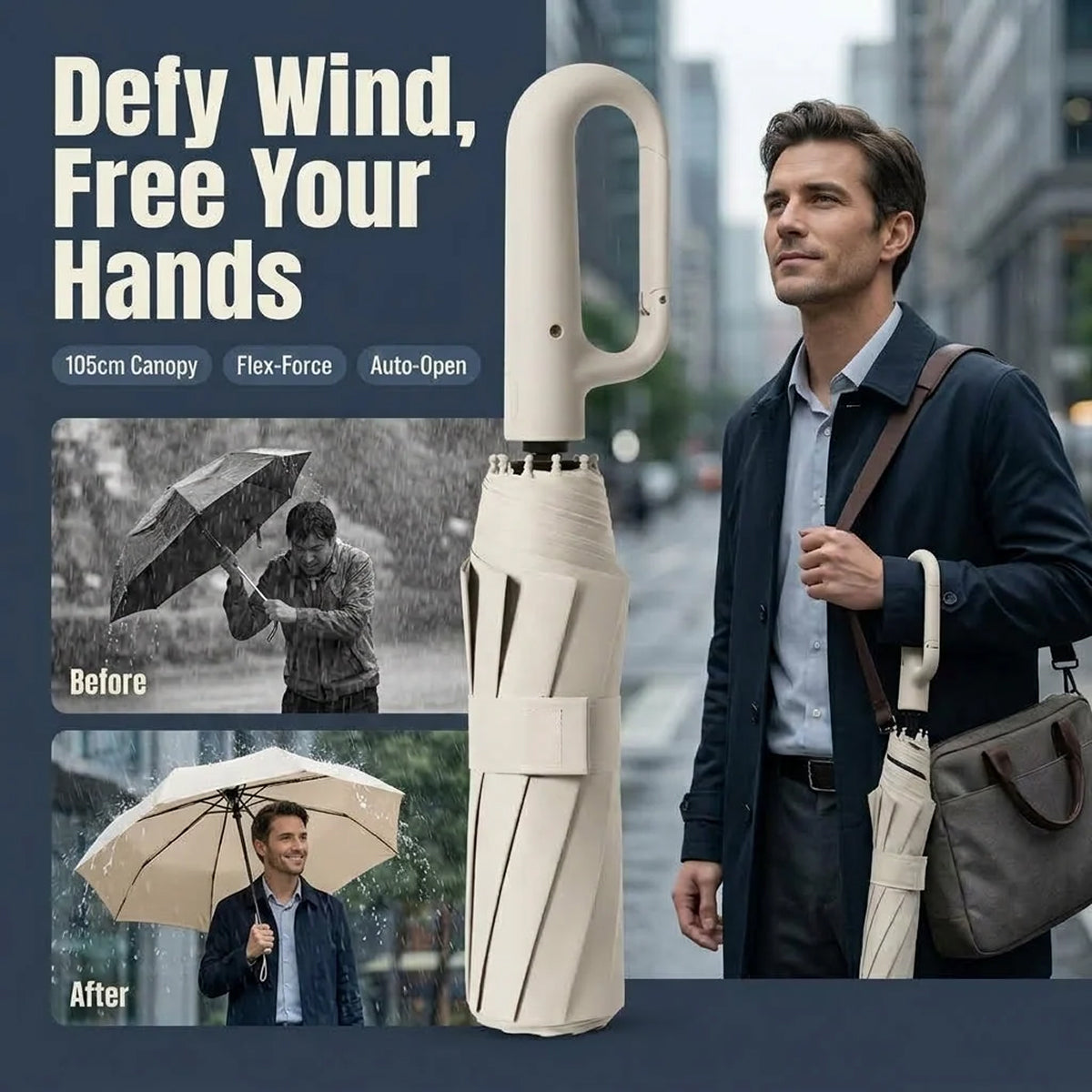 Bostumex Windproof Umbrella