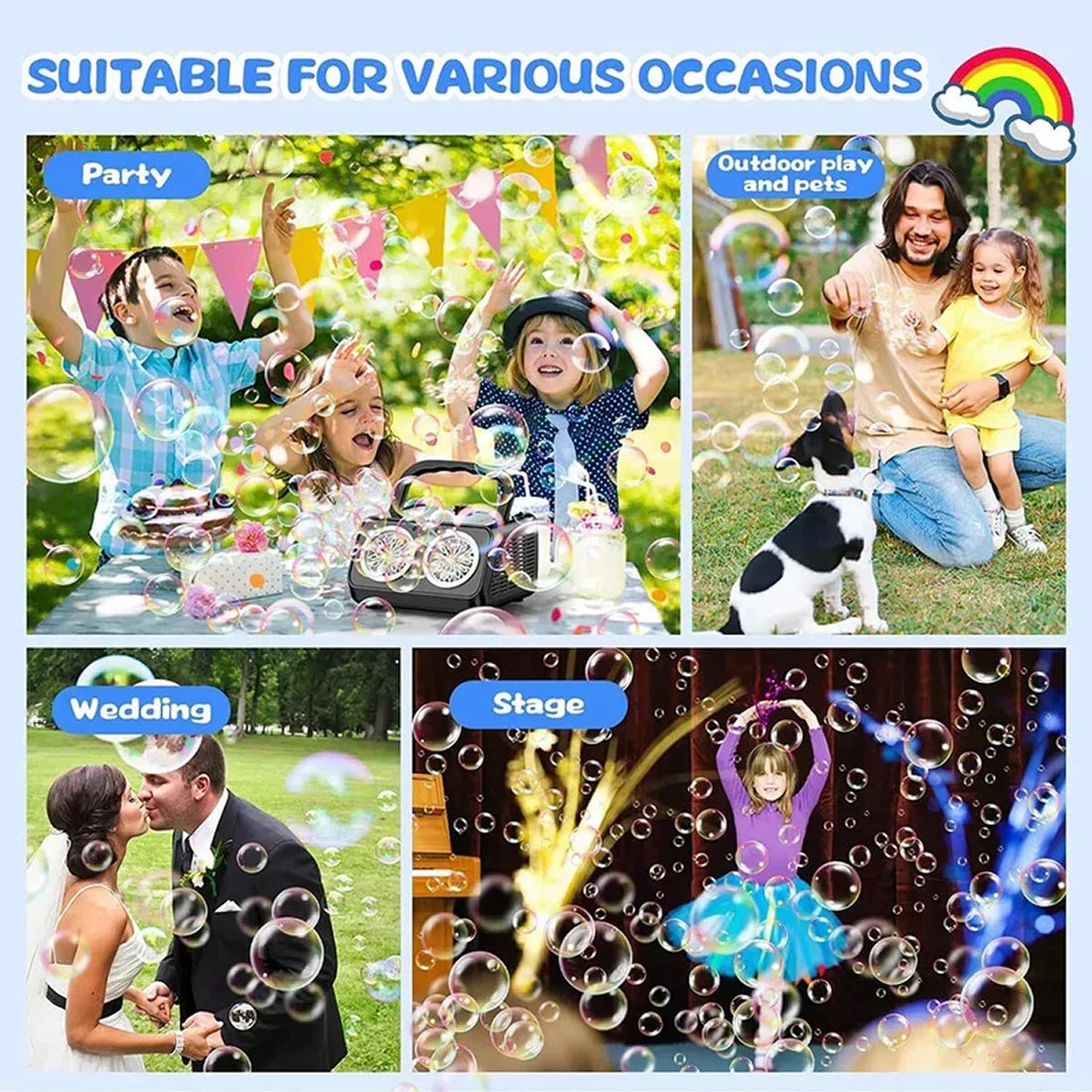 BubMatex Automatic Bubble Machine
