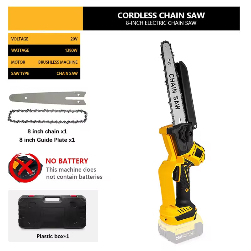 CutBimex Battery Powered Chainsaw