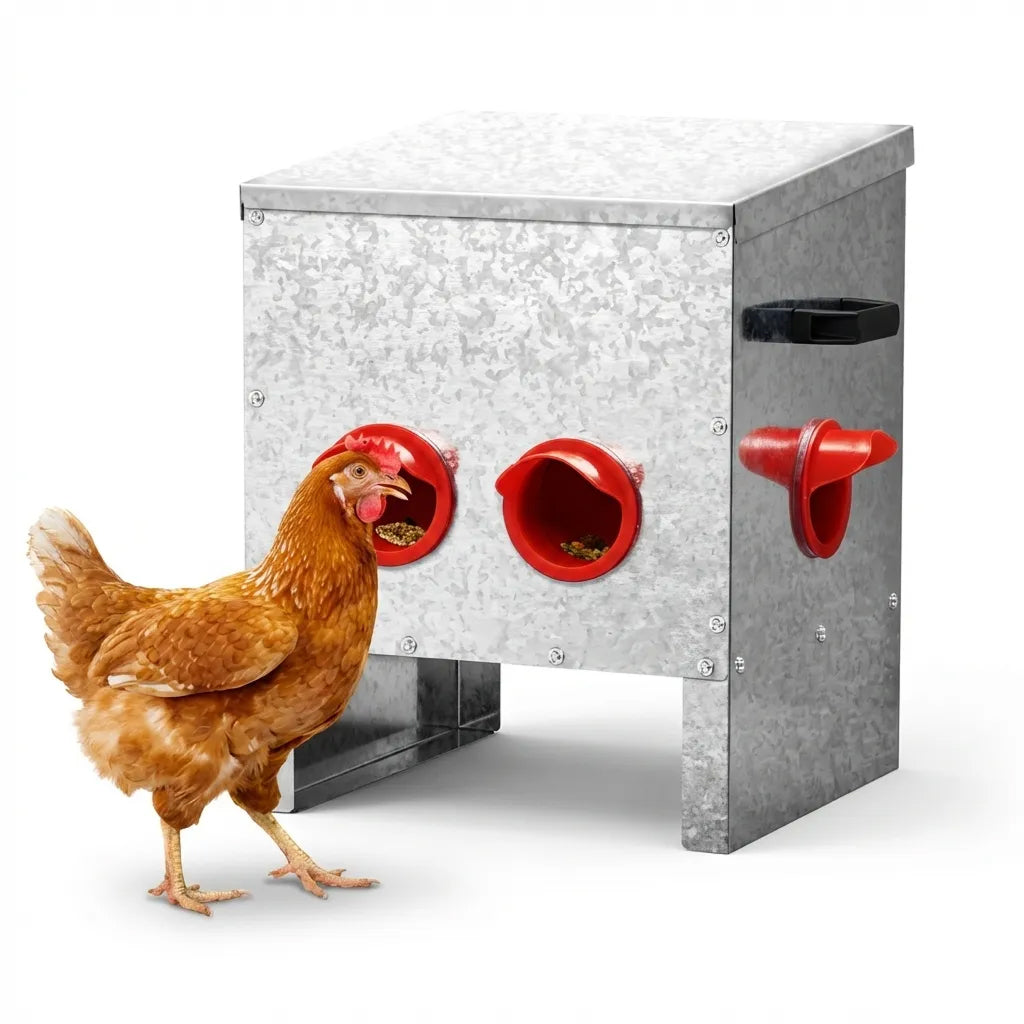Feedorau No Waste Chicken Feeder