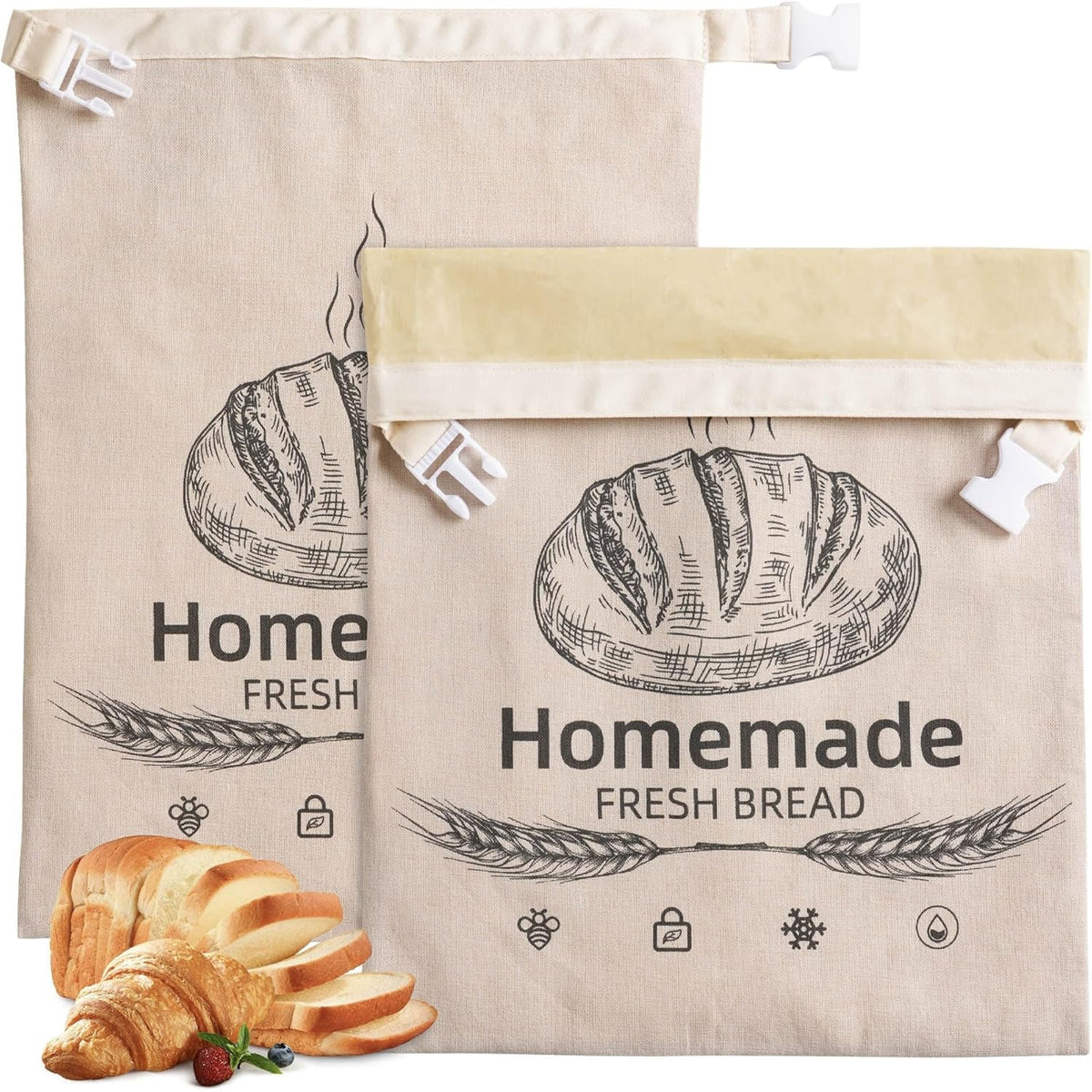 BeeLoafa Beeswax Bread Bag