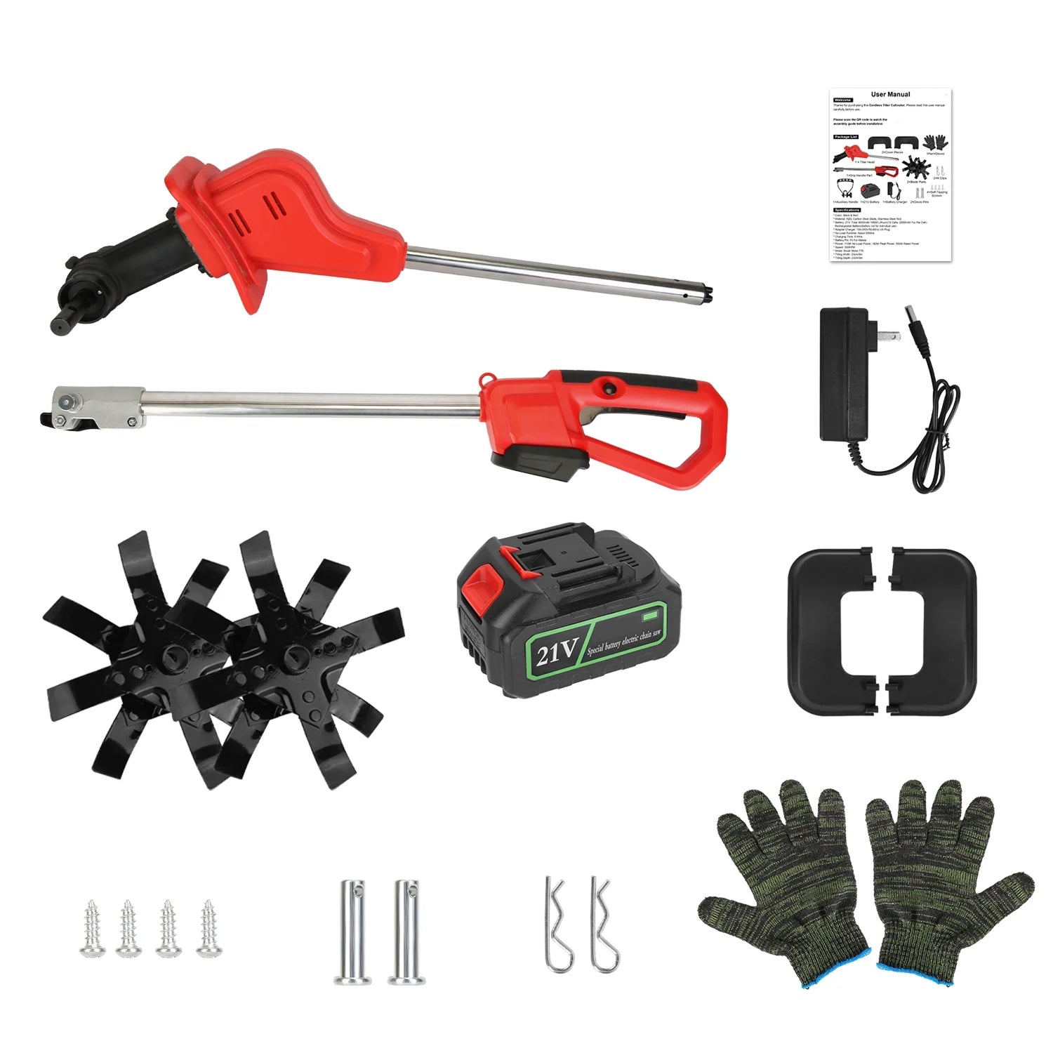 Digrootix Battery Powered Tiller