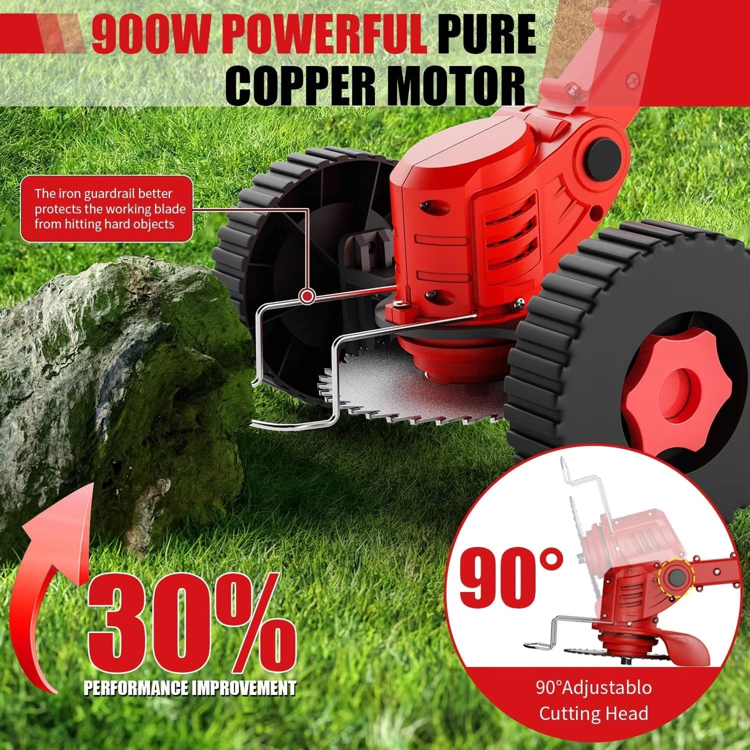 Edgymux Weed Eater With Wheels