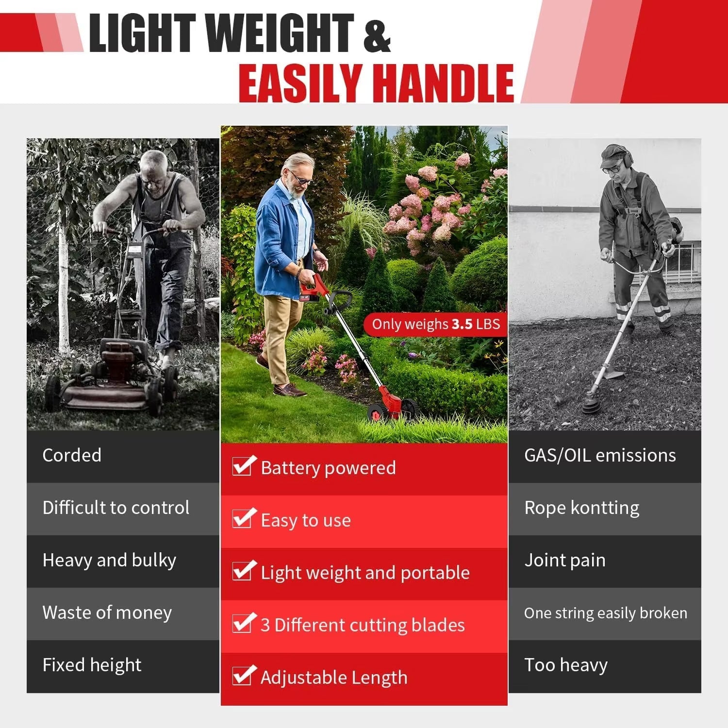 Edgymux Weed Eater With Wheels