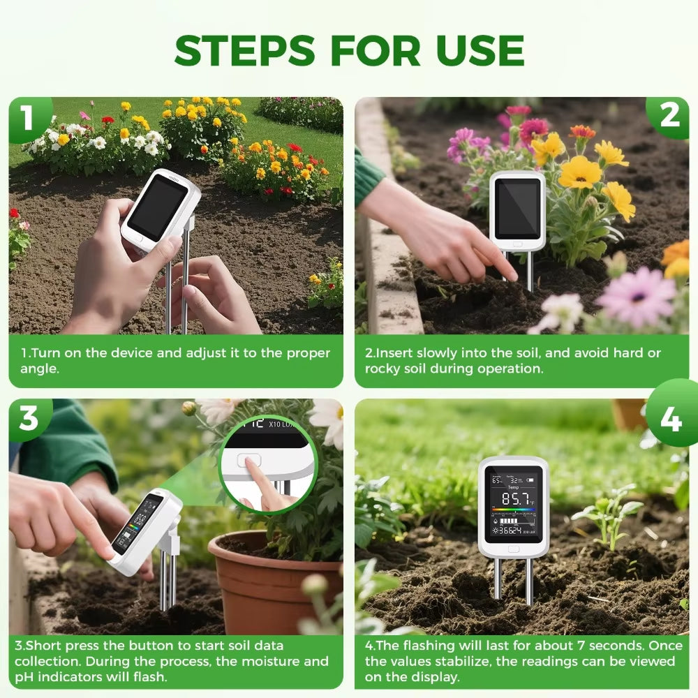 Famipheer Soil Tester for Lawns