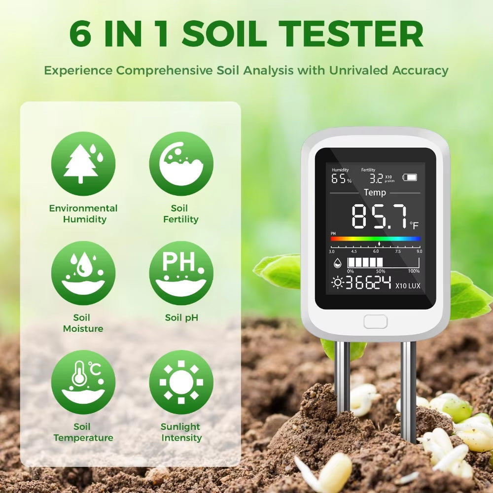 Famipheer Soil Tester for Lawns