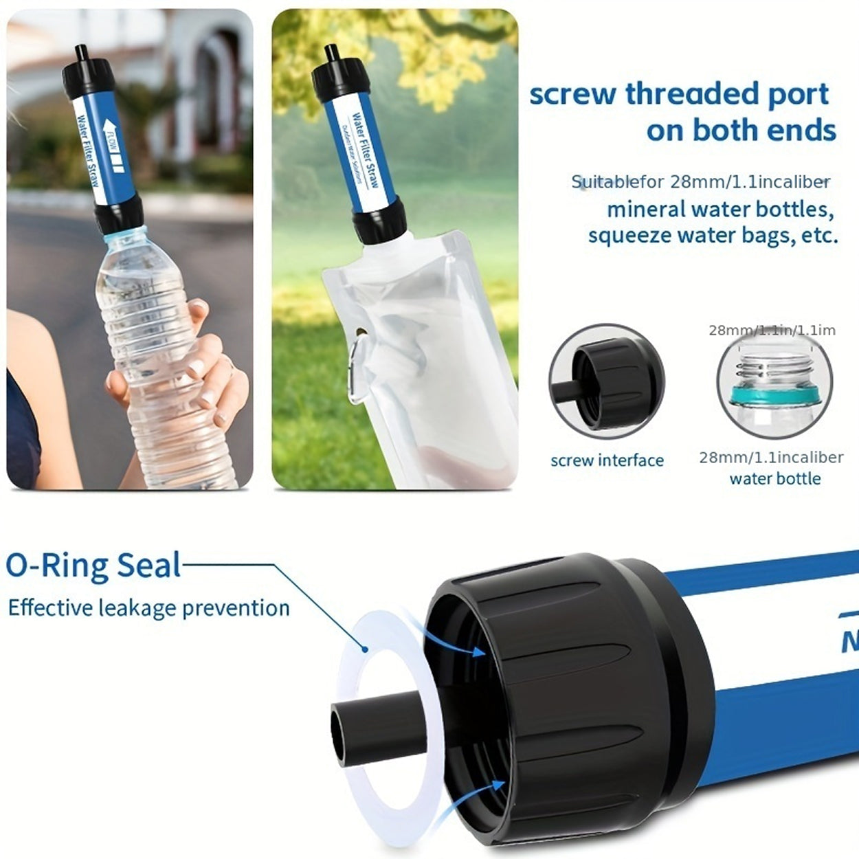 FiltSipy Survival Water Filtration