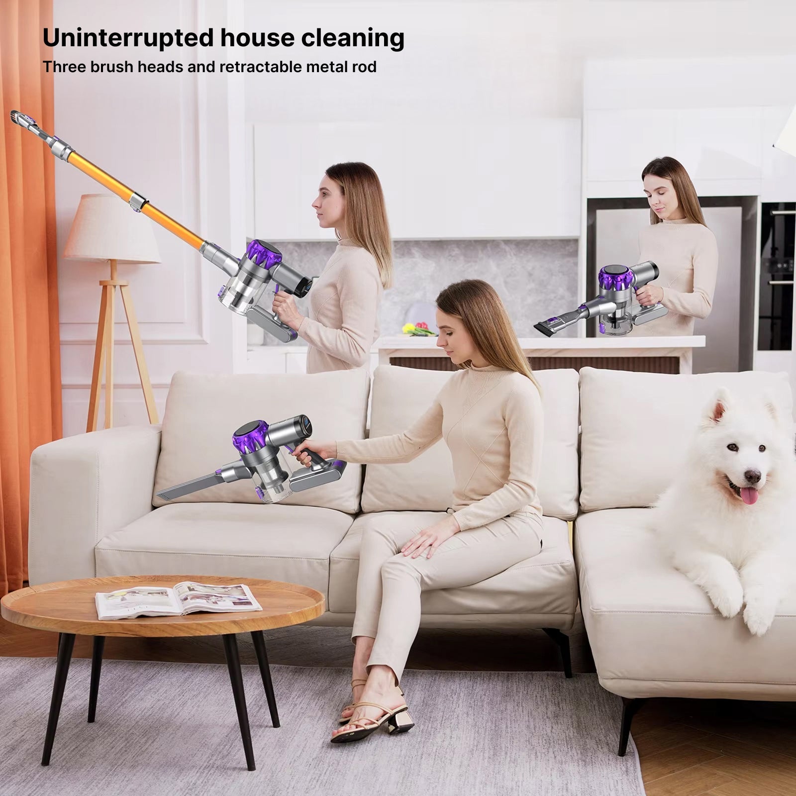 Flexicuum Lightweight Vacuum Cleaner For Elderly