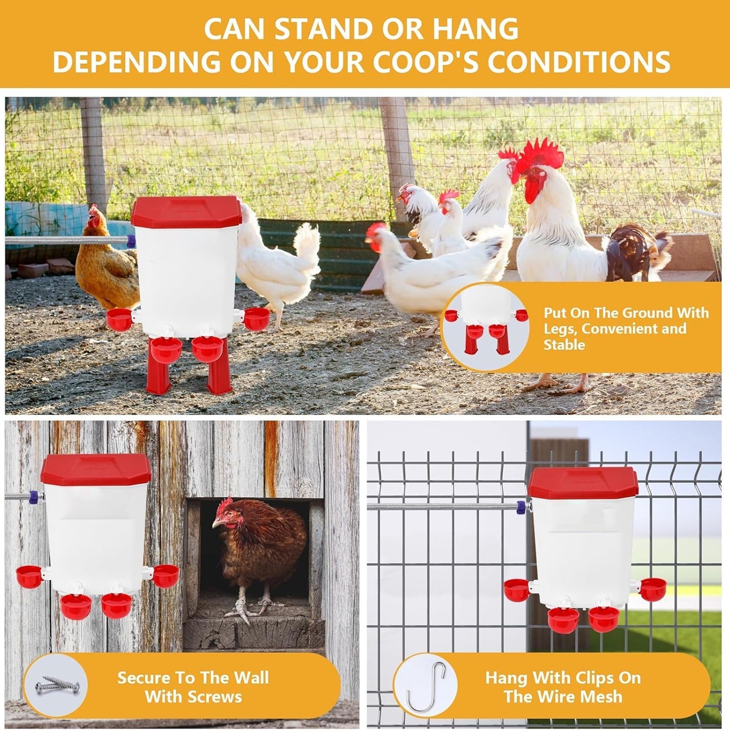 Flochiken Automatic Poultry Waterer
