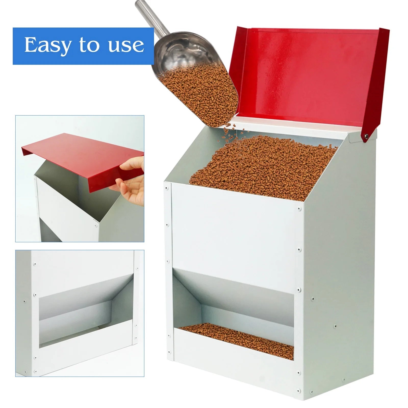 Flockixal Automatic Chicken Feeder