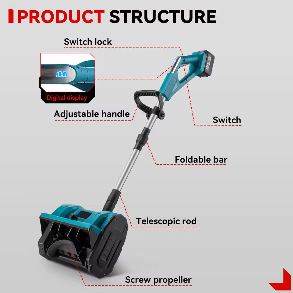 FrostiJet Brushless Snow Shovel