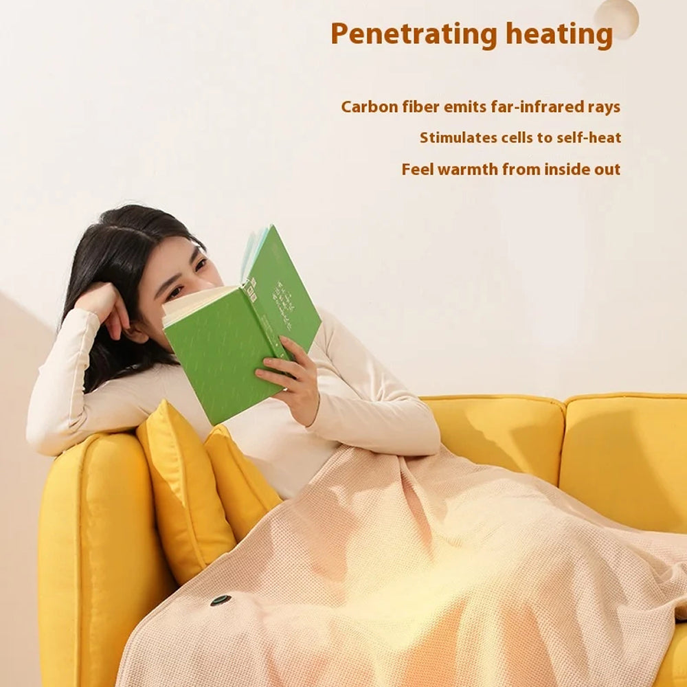 HeatHugy Wearable Heated Blanket