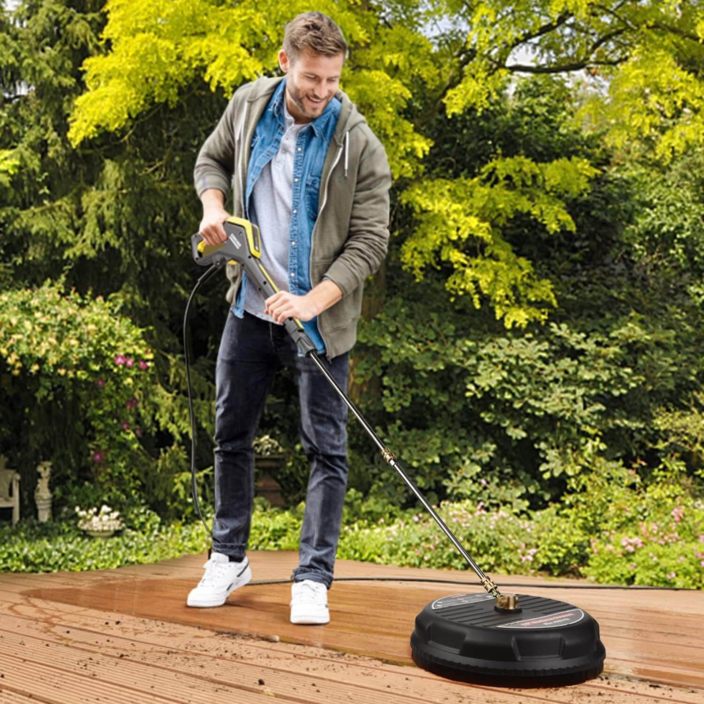 JetiScrub Pressure Washer Surface Cleaner