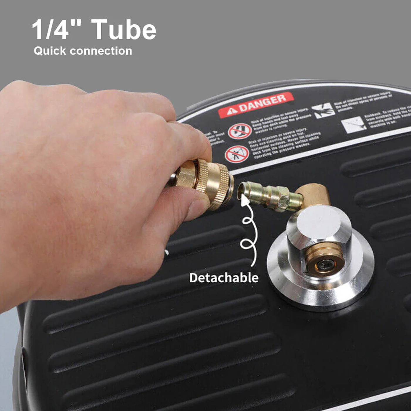 JetiScrub Pressure Washer Surface Cleaner