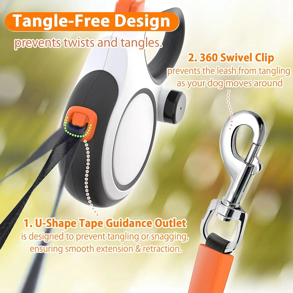 Lealyrat Retractable Dog Leash