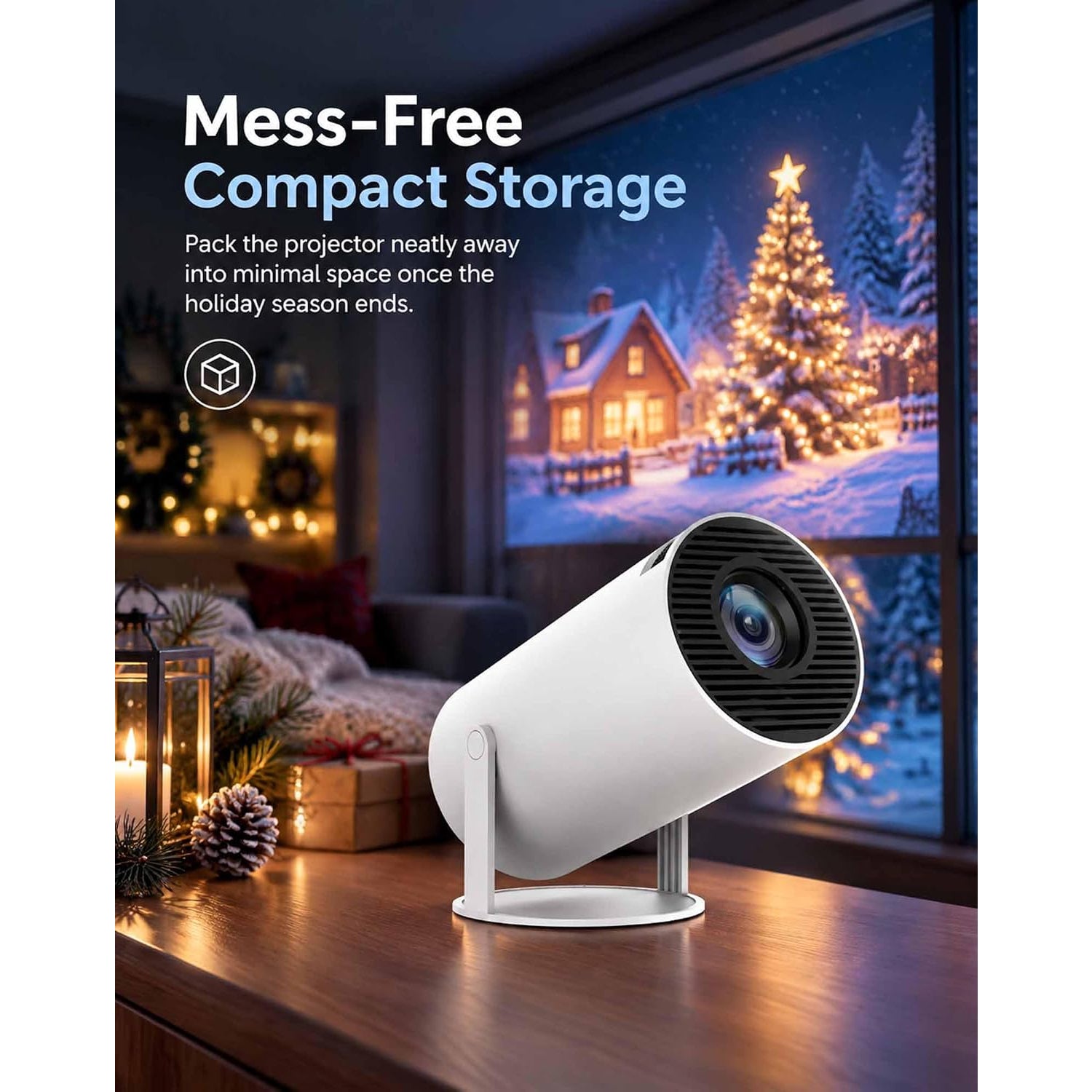 MerryLuxo Christmas Window Projector