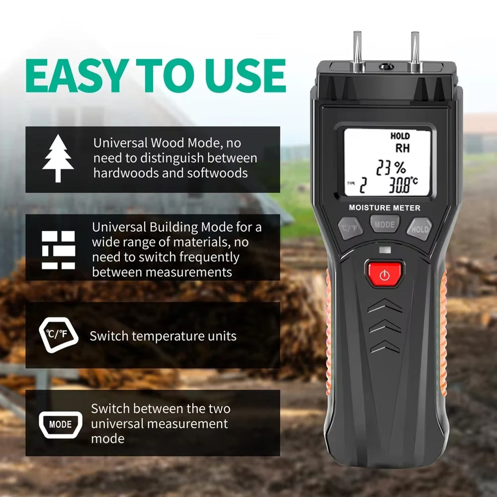 MoisMindy Moisture Meter For Firewood