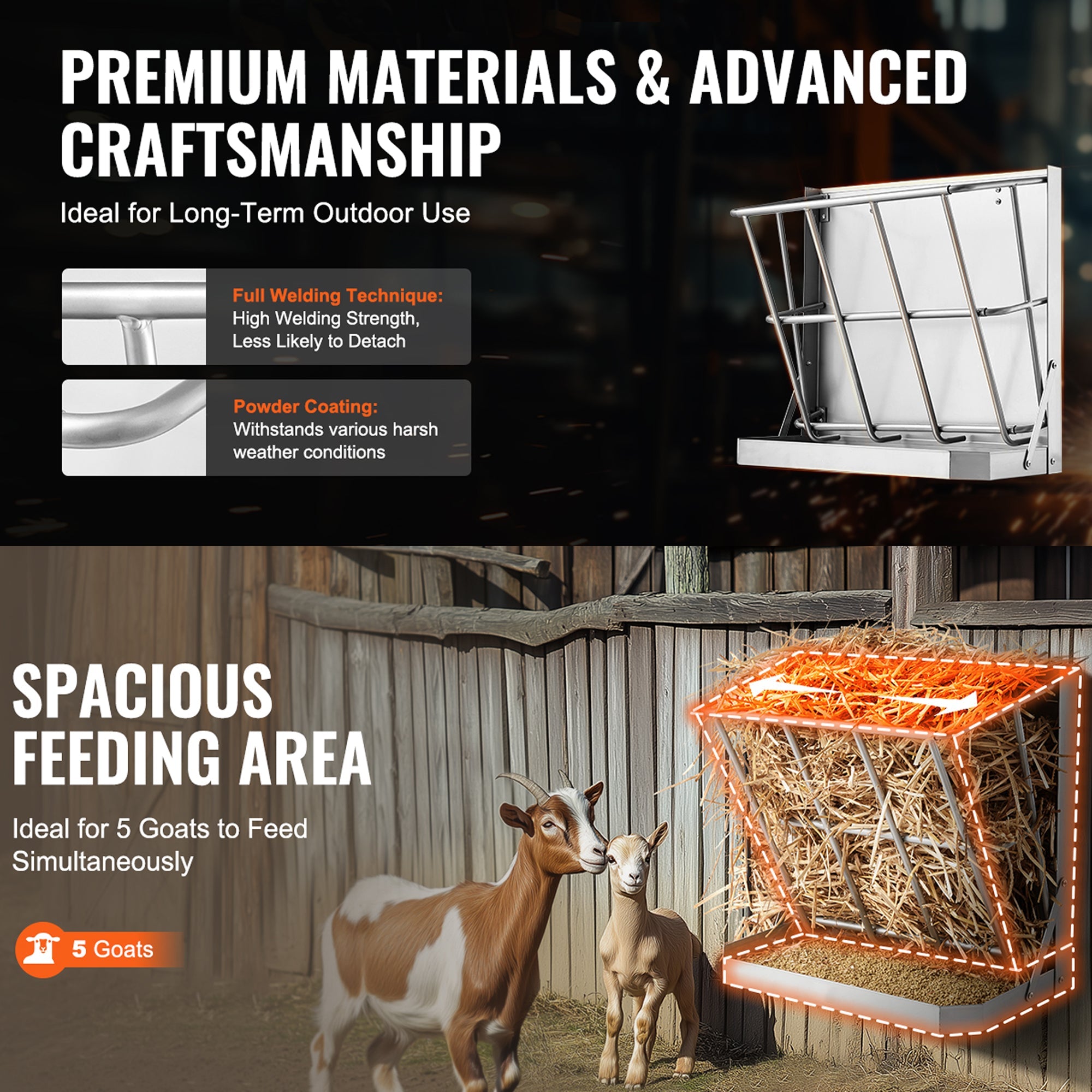 Nibofeed Goat Hay Feeder