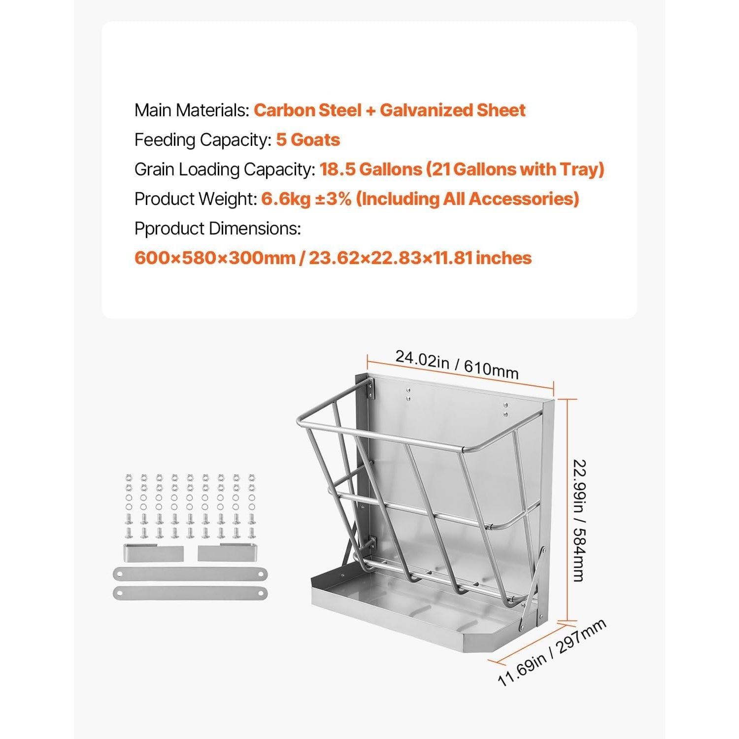 Nibofeed Goat Hay Feeder