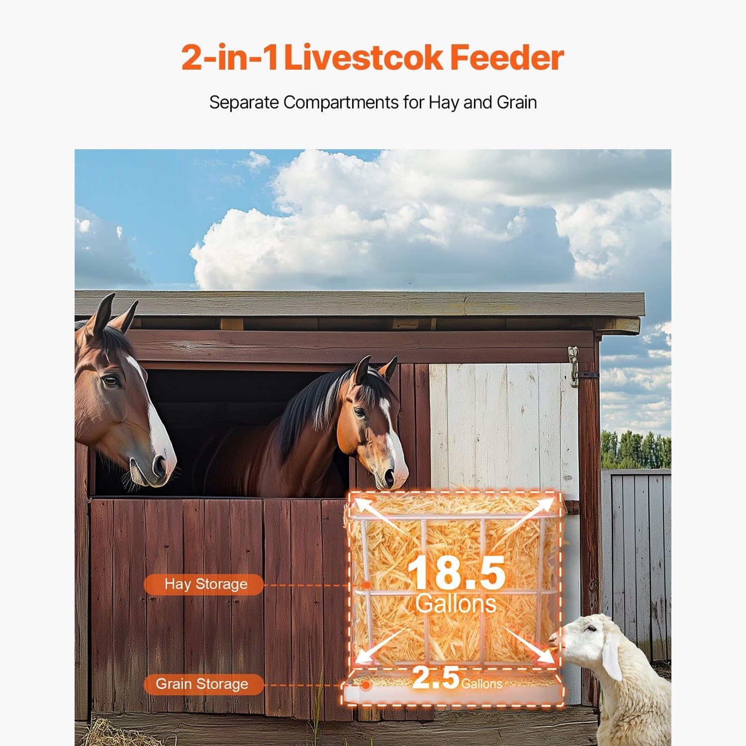 Nibofeed Goat Hay Feeder