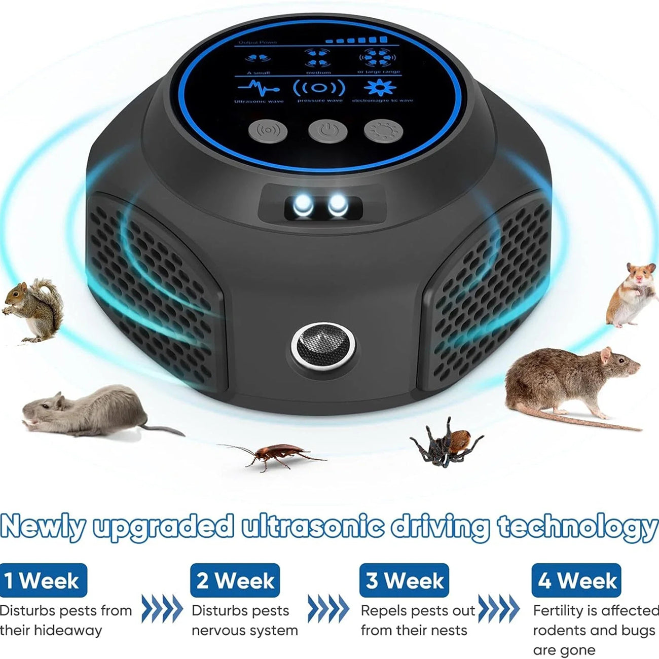 PestSonix Ultrasonic Cockroach Repeller