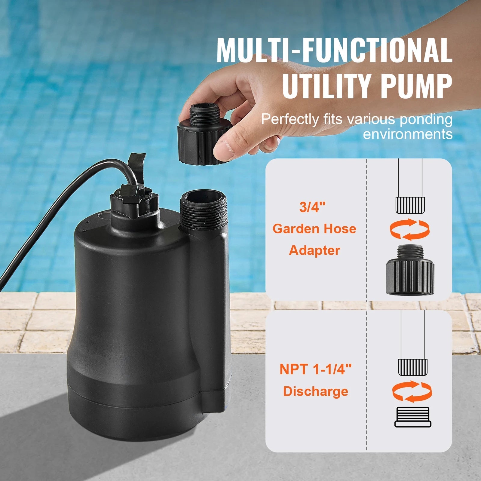 Pumexla Submersible Water Pump