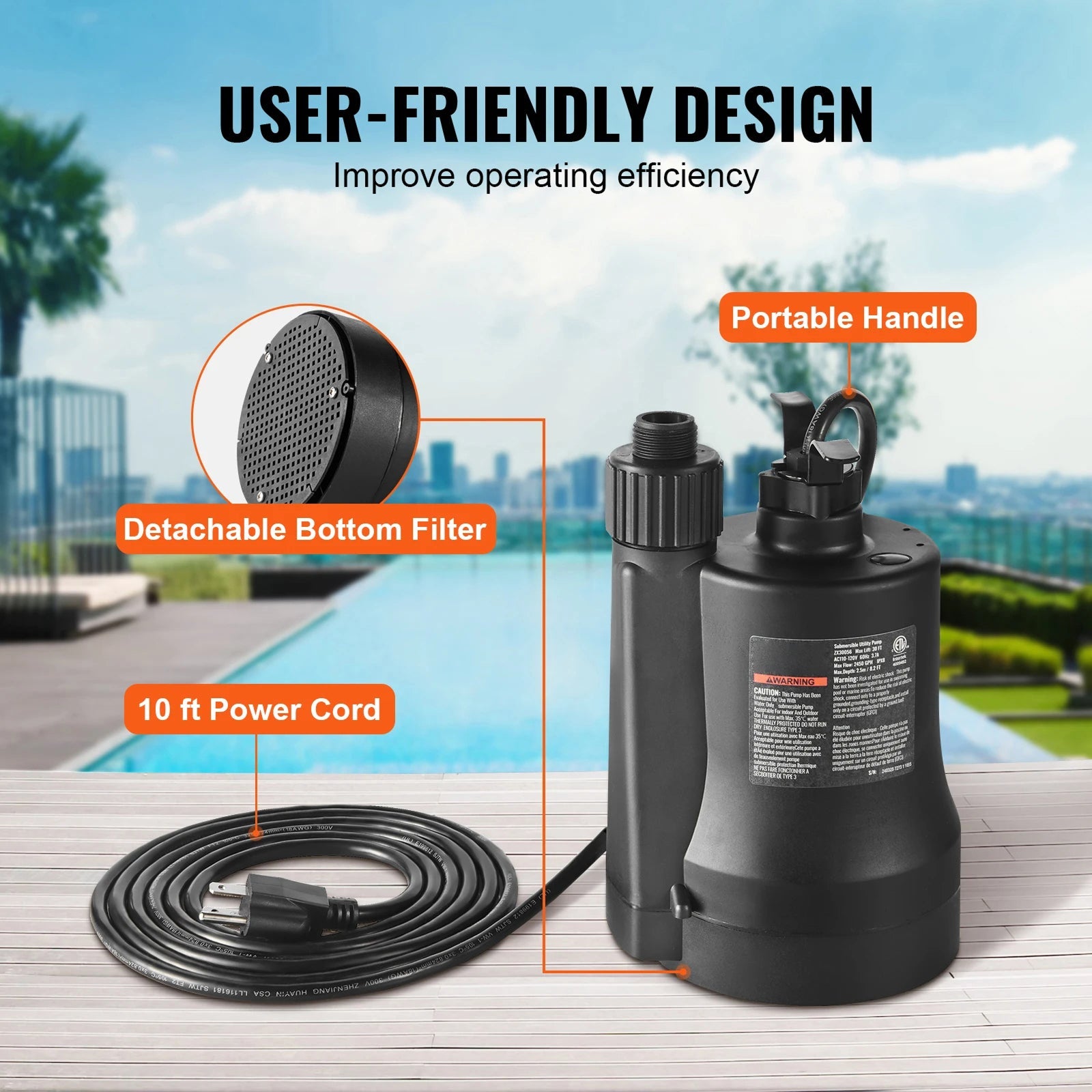 Pumexla Submersible Water Pump