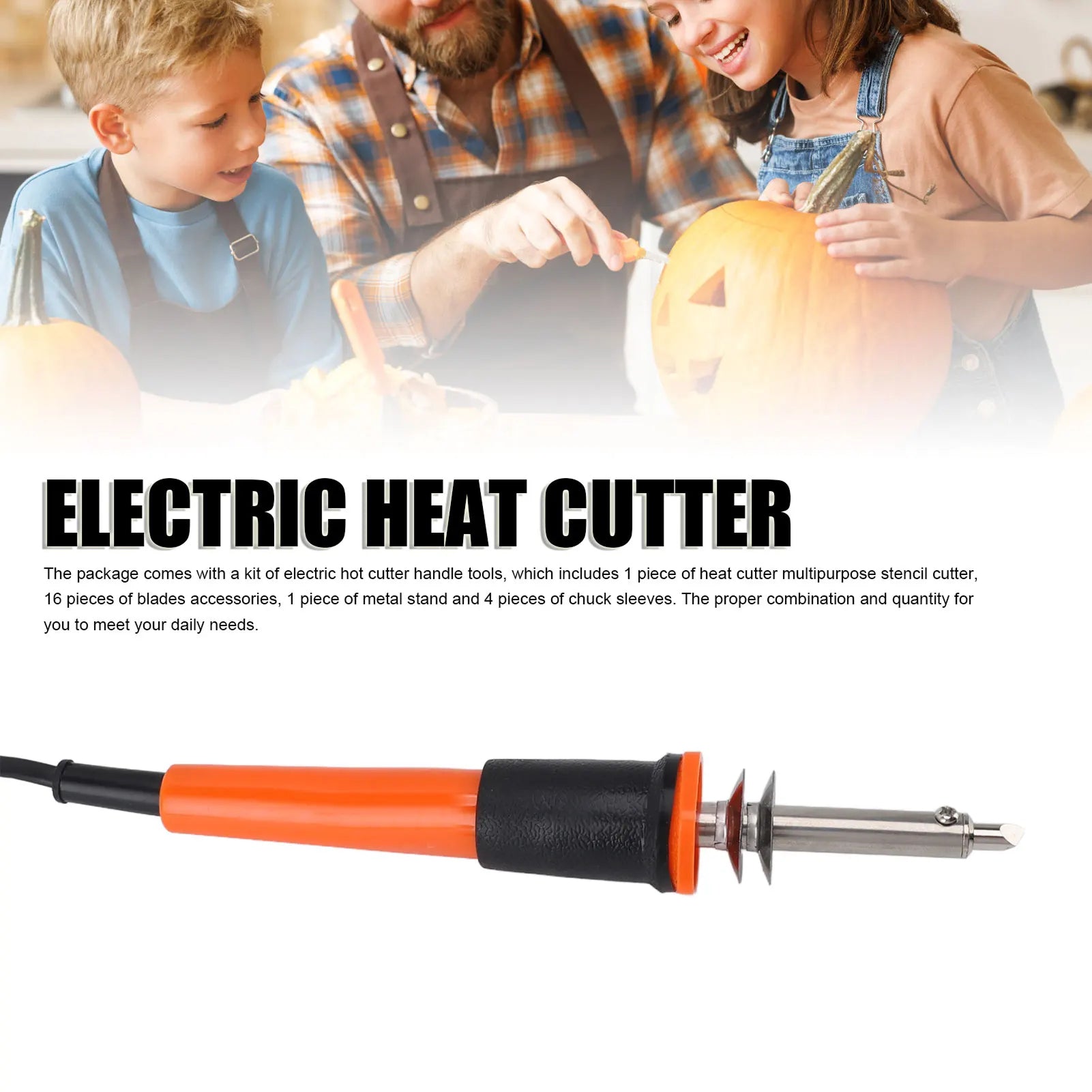 Pumpkzi Electric Knife For Pumpkin Carving