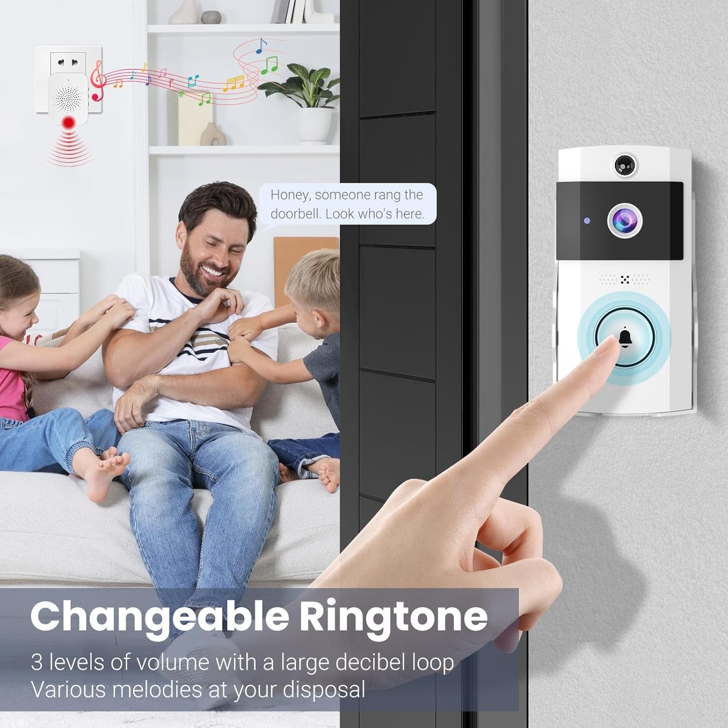 Ringixdo Doorbell Camera Without Subscription
