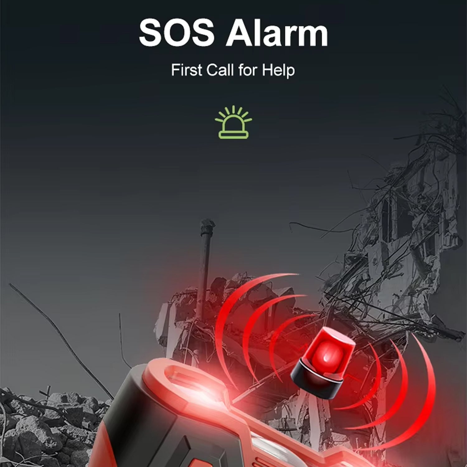 SirexPing Solar Hand Crank Radio