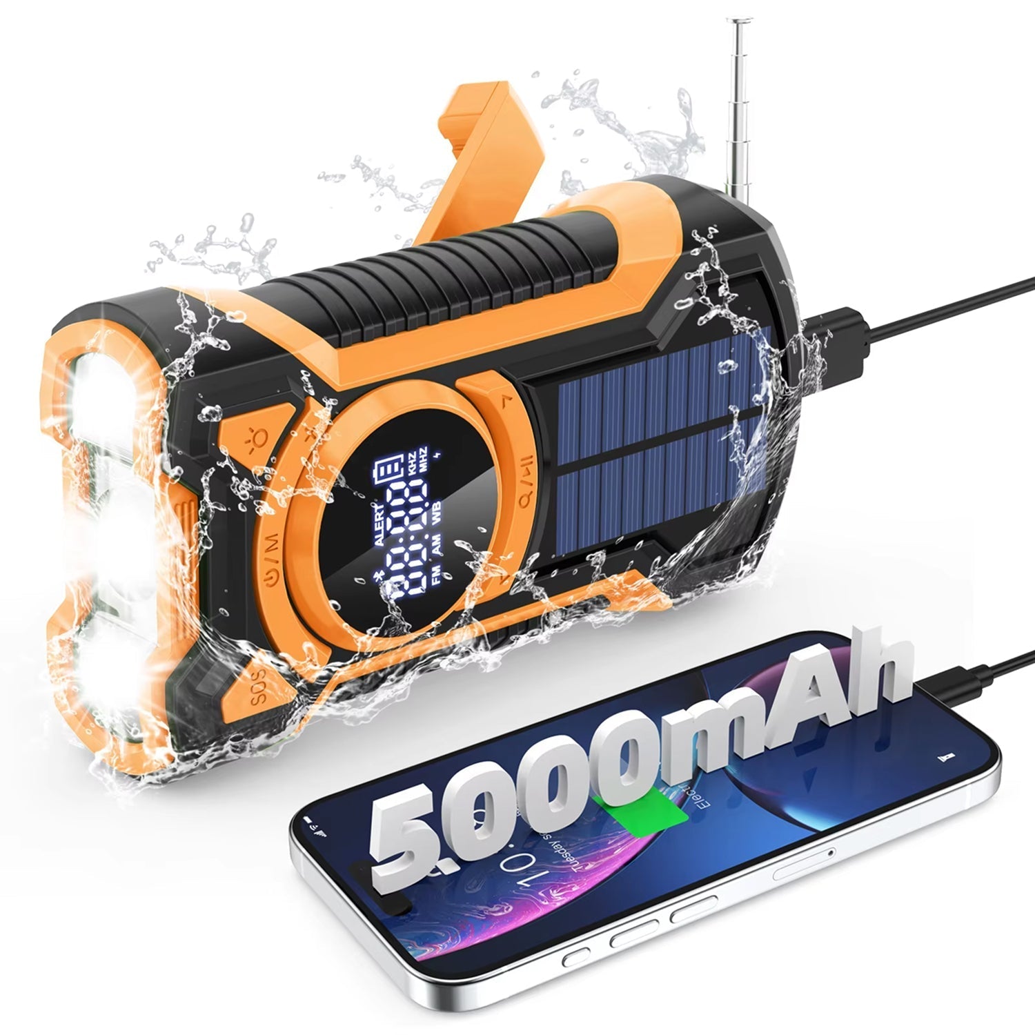 SirexPing Wind Up Radio